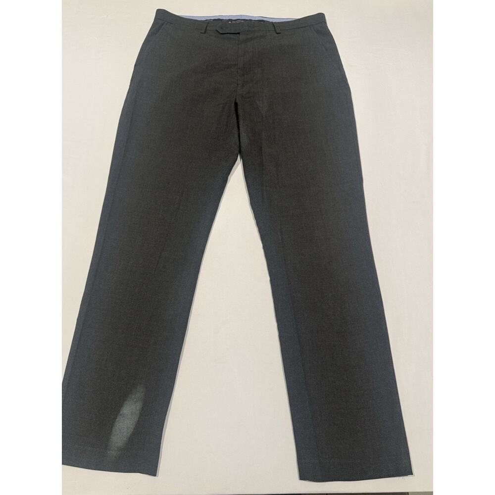 Tommy Hilfiger Men’s Gray Dress Pants Classic Fit Stretch 36x31
